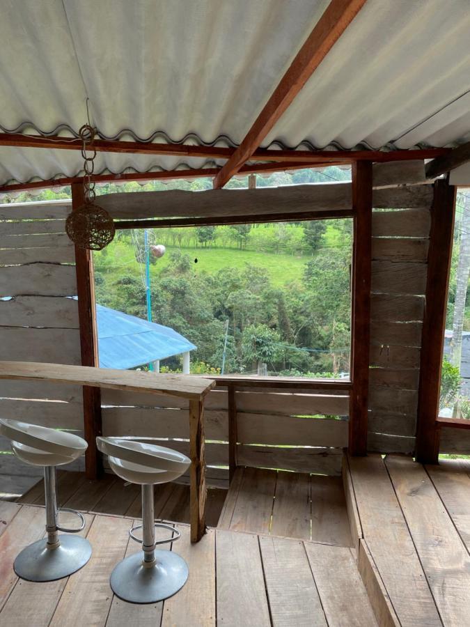 Cabanas Valle Del Cocora La Truchera 萨兰托 外观 照片