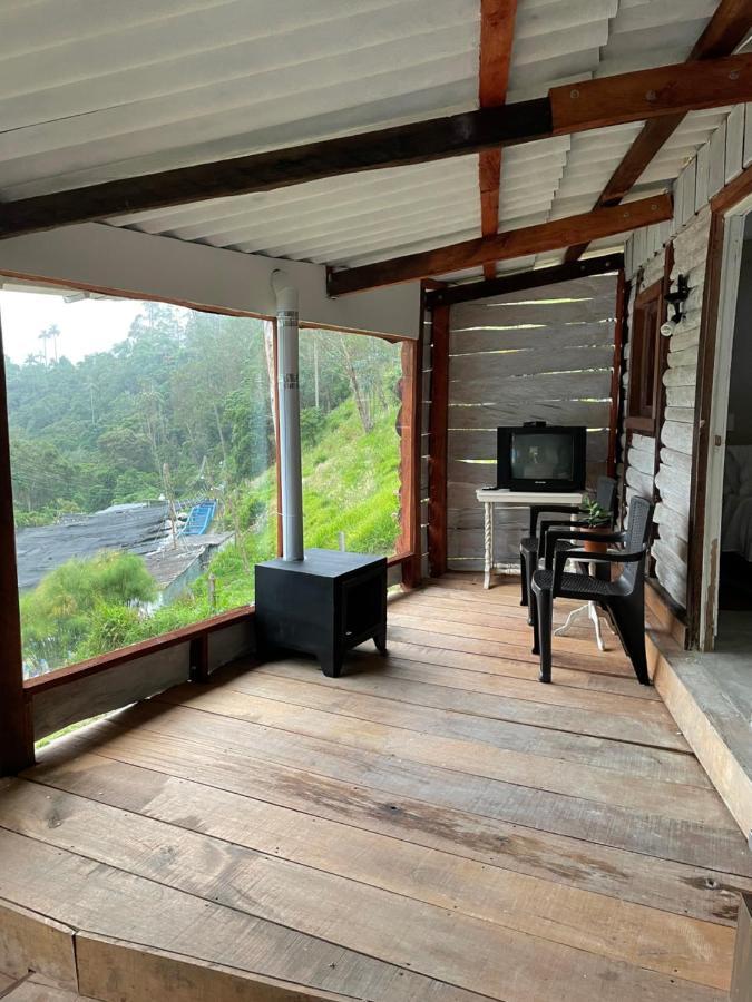 Cabanas Valle Del Cocora La Truchera 萨兰托 外观 照片