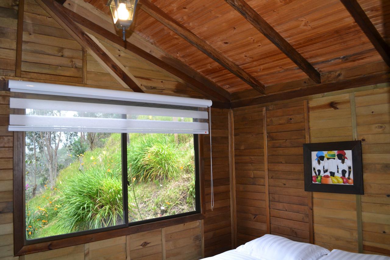 Cabanas Valle Del Cocora La Truchera 萨兰托 外观 照片