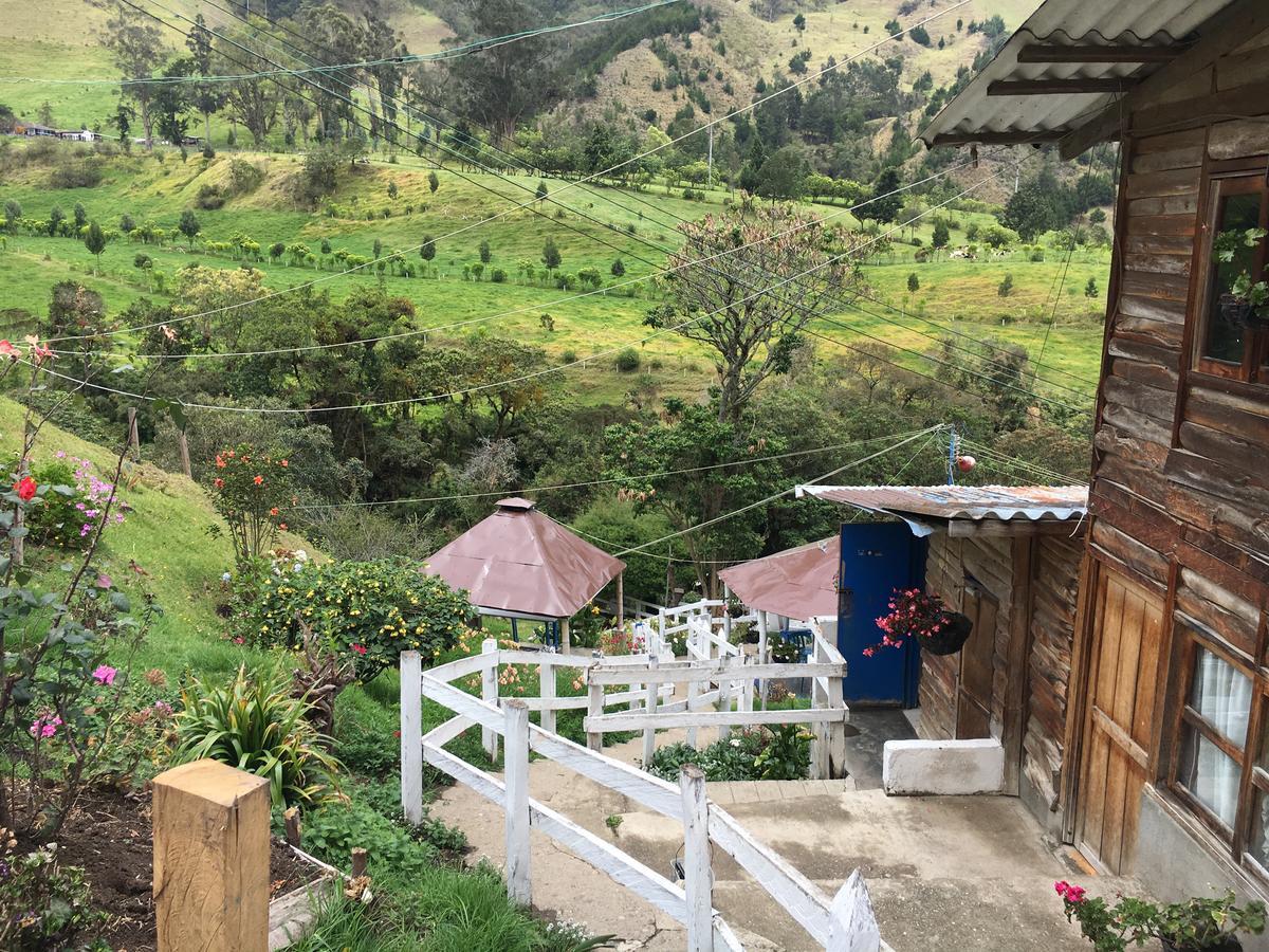 Cabanas Valle Del Cocora La Truchera 萨兰托 外观 照片
